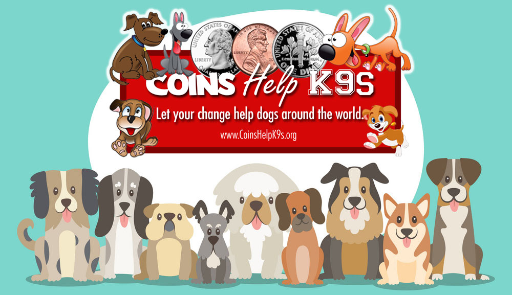 Coins Help K9s Ranch